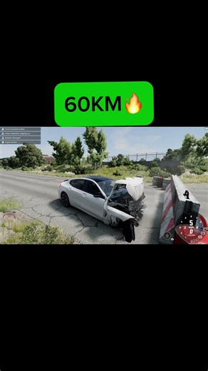 BMW M8 Competition Gran Coupe Crash Test. 20-100 KM/H |💥 BeamNG.drive
