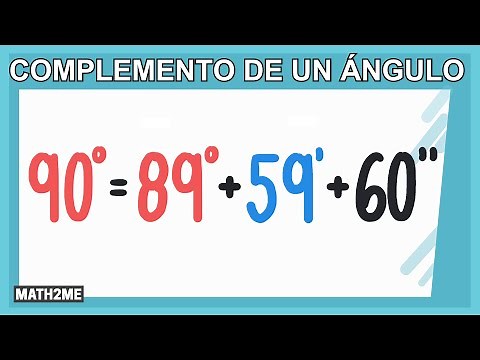 Complement of an angle with degrees, minutes and seconds