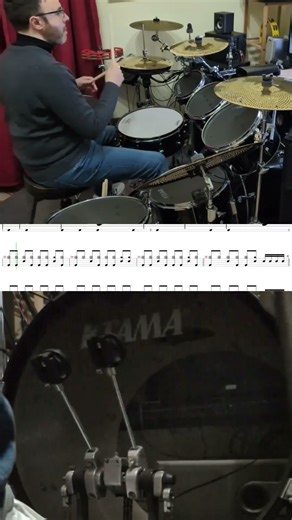 The Cranberries - Zombie PT3 #drumtutorial #drumsheet #drumcover