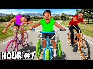LAST PERSON RIDING A BIKE WINS $10,000 (INSANE)