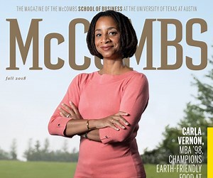 The fall 2018 McCombs Magazine is out! We're thrilled to feature Carla Vernón on the cover, MBA '98 and president of the natural and organic business at General Mills. She oversees Annie's Homegrown, #Austin- based EPIC bar and more. Read her story of healing the planet and flip through the rest of the magazine. https://bit.ly/2DAb2sa #WhyMcCombs #HumanCentered #FutureFocused | McCombs School of Business, The University of Texas at Austin
