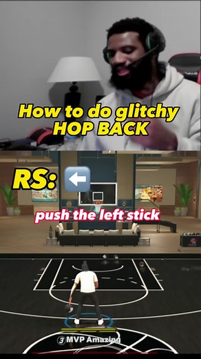 Learn the Best Dribble Move: Glitchy Hop Back Tutorial for 2K23