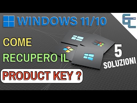 Come recupero il mio PRODUCT KEY in Windows 11/10 🆘 5 Soluzioni