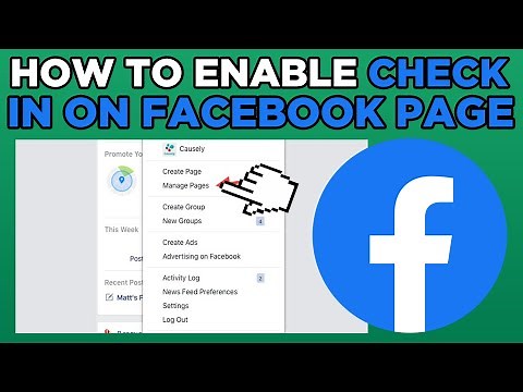 How To Enable Check In On Facebook Page (2025)