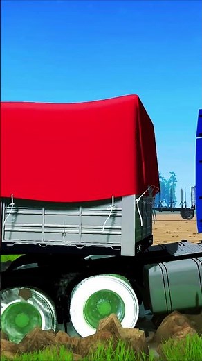 Heavy Cargo Challenge Volvo Truck in Deep Mud! E