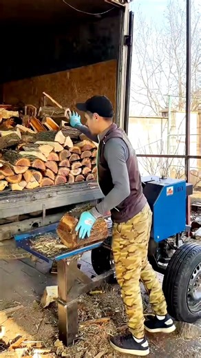Log Splitter #woodworking #logsplitter
