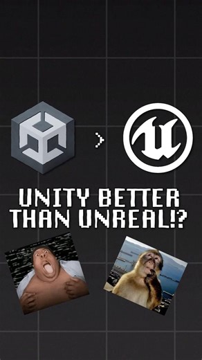 Is Unity Better Than Unreal? #funny #unity #memes #unrealengine