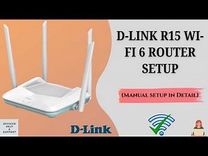 How to Setup D-Link R15 Wi‑Fi 6 Router in Minutes | Easy WiFi 6 Router Setup