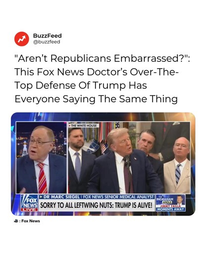 "Oh we’re mesmerized alright," Gavin Newsom replied in a tweet. Fox News senior medical analyst Dr. Marc Siegel defended President Donald Trump amid new questions about his health with some over-the-top praise. His latest defense of Trump had at least one problem: The president does in fact use a teleprompter frequently, although he’s known to wander off-script and into rambling asides about sharks, windmills, Hannibal Lecter, and more. Trump claims his speaking style is what he calls “the weave