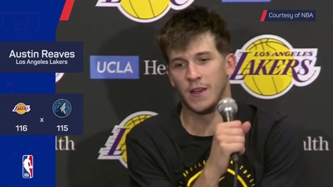 Buzzer-beater over Timberwolves felt like redemption - Lakers' Reaves