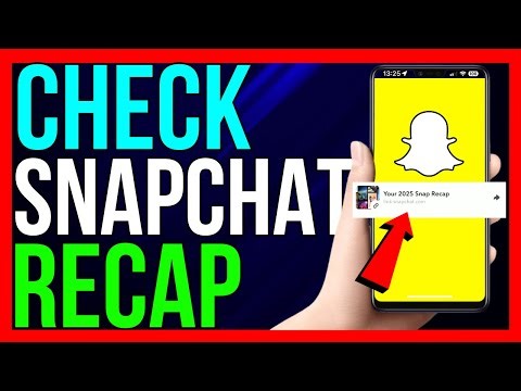 How to Check Snapchat Recap | Check Snapchat Recap 2025