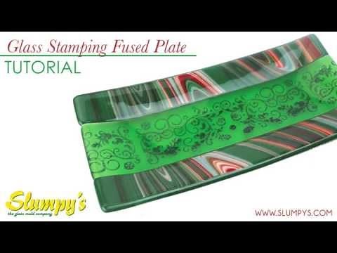 Fused Glass Stamping Technique