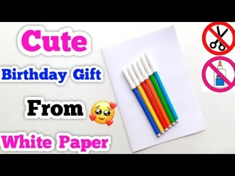 😘 Cute Birthday card making ideas for Best friend/Diy Birthday greeting card making/Birthday card