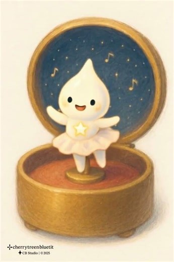 Dream Music Box #JellyFamily #CT #comfort #cute #kawaii #musicbox #ballet