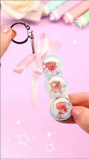 DIY Craft – Very Easy Cute Gift Idea | Kawaii Keychain #giftidea #diy