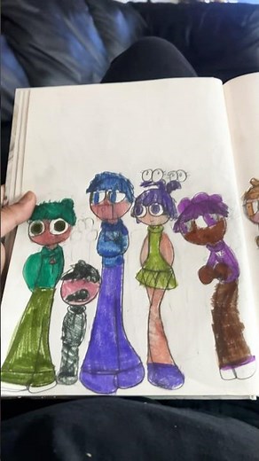 Cartoon characters as humans part four: monsters inc (including university and at work)