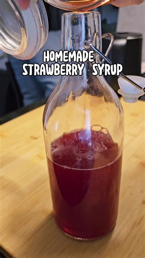 Delicious Homemade Strawberry Syrup Recipe