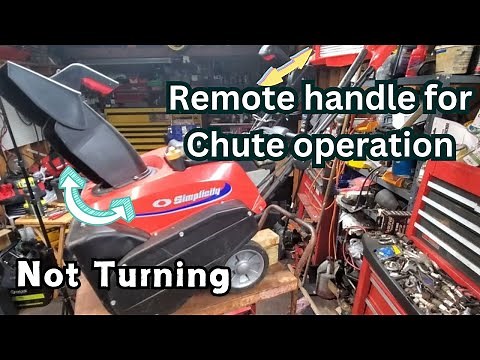 Why Your Snowblower Chute Won't Turn and How to Fix it?