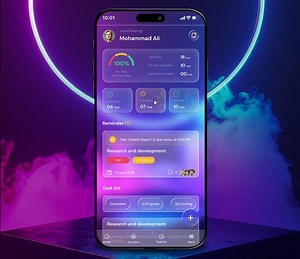 MOBILE DASHBOARD DESIGN