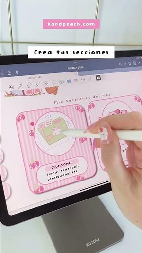 Agendas digitales 2023 / 2024 | HardPeach 🍑