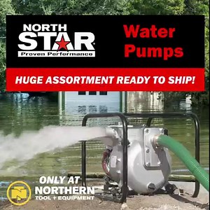 7.1K views · 33 reactions | Fight any flood, pump away any pond... or if you're really fancy, clear out your backyard pool with a NorthStar Water Pump. Built in the  and powered by Honda. Get yours: https://bit.ly/3eF3KVN | Northern Tool + Equipment | Facebook