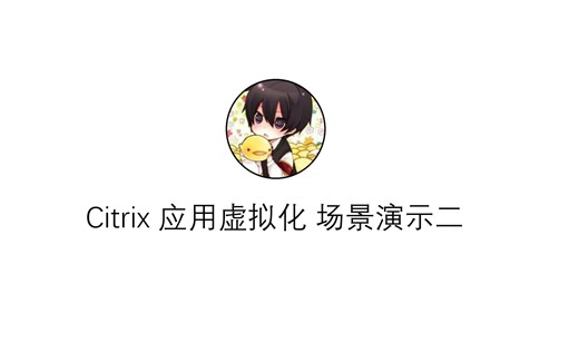 【应用虚拟化】Citrix Xenapp场景演示二