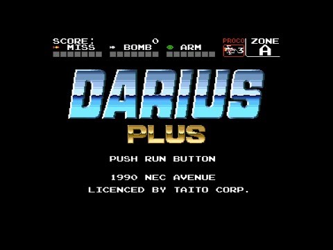 Let's Play Darius Plus (PC Engine) - Up and Away