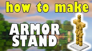 How To Make an Armor Stand in Minecraft (Full Recipe)
