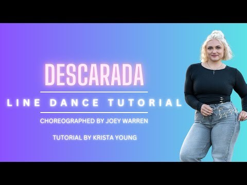 DESCARADA Line Dance Tutorial