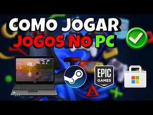 How to play games on your PC or laptop (Steam, Epic Games, or Microsoft Store) 🎮✅