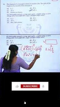 The diagonal of rectangle is thrice its smaller side.the ratio of length of the breadth ofthe length
