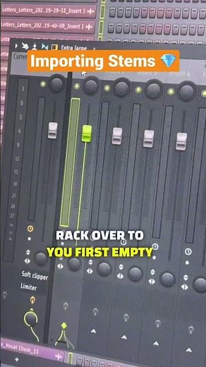 How to Import Stems in FL Studio #flstudio #flstudiotips #vocals
