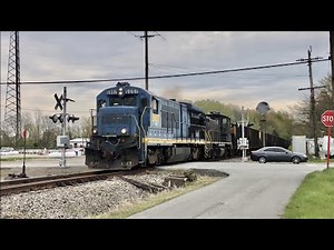 Finally Hauling Rock By Train! First Rock Trains In Decades Part 2, Short Line Railway Action CCET