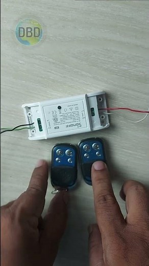 How to Setup Wifi Sonoff RF remote control !