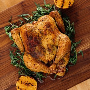 Orange-Tarragon Roasted Chicken | Poultry Recipes | Weber Grills