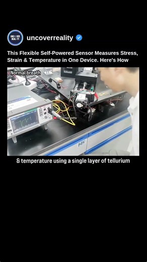 This Sensor Measures Stress, Strain & Temperature in One Tech Device. Here's How #technology #shorts
