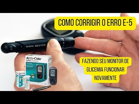 Erro "E5" no aparelho Accu-Chek Active (como resolver)