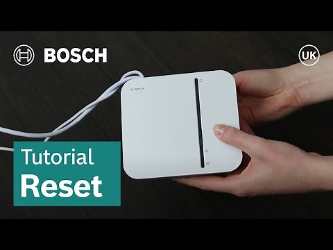 How To Reset the Smart Home Controller | Bosch Smart Home