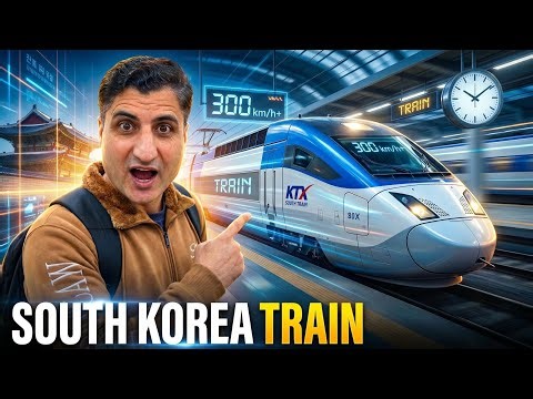 SOUTH KOREA'S FASTEST KTX TRAIN 🇰🇷 BUSAN TO SEOUL in 2 HOURS!