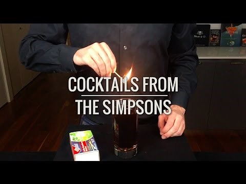 Recreated - Cocktails from "The Simpsons"