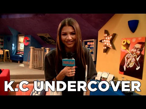 K.C Undercover Set Visit with Zendaya & Cast!
