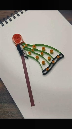 Happy Gudhi Padava Quilling Art#gudhipadawa #2026 #coupleart #art #marathifestivals #marathinewyear