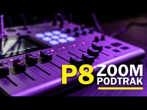 Zoom PodTrak P8 Podcast Setup
