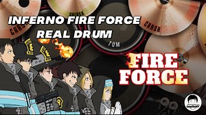 113K views · 9.5K reactions | Inferno | Fire Force Opening Real Drum Youtube https://youtu.be/1wAqRsKo4kw Drum kit link https://youtu.be/YEizQRunWD0 How to get drum kit https://youtu.be/U9d8XLKG_Ug | Janz Sutt | Facebook