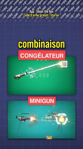 Expérience Minigun + Pisto Gel dans mon jeu 🔥🥶