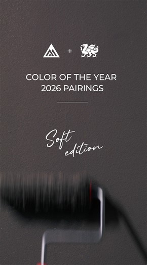 Soft Edition: Benjamin Moore’s Color of the Year 2026 Silhouette AF-655 and Swiss Coffee OC-45 from the Color Trends 2026 palette paired with Cambria Surfaces Annaleigh quartz design create softly grounded spaces—kitchens that welcome you in with lived-in luxury. Read on for expert advice from Benjamin Moore’s Color Marketing & Development Specialist Molly Lynch and Cambria’s Head of Design Summer Kath on incorporating these selections into your own home. Lynch says: “What's great about Silhouet