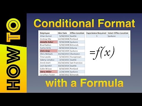 How To | Apply Conditional Formatting Using a Formula