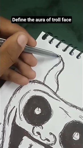 troll face drawing #animeeart #anime #artisticdrawing #shortsfeed #naruto #artdrawing #trollface
