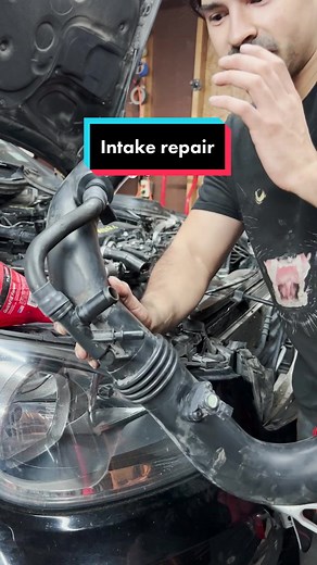 If you break your plastic intake this might work! #latinxcreatives #fyp #diy #xyzbca #ROMWEnextgen #carsoftiktok