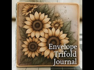 Turn Envelopes into a Stunning Trifold Junk Journal!